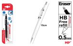 Set creion mecanic cu radiera + 20 mine 0.5mm - imagine 2