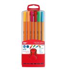 Set 12 pixuri multicolor cu varf fin