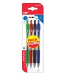 Set 4 pixuri cu gel, verde, rosu, albastru si negru