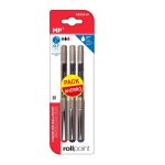 Set 3 pixuri cu cerneala lichida, rosu, albastru si negru