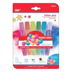 Lipici cu glitter 13gr, 6 culori deschise