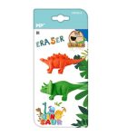Set 2 radiere in forma de dinozaur