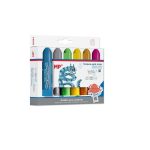 Tempera solida, 6 culori metalice