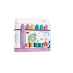 Tempera solida, 6 culori pastelate