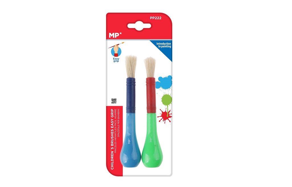 45059991 Set 2 pensule colorate cu corp din plastic gros - imagine 1