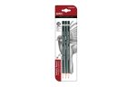 Set 3 creioane pentru arta, corp hexagonal, 6B