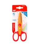 Foarfeca zig-zag pentru copii, ideala pentru taierea cauciucului Eva, 13 cm