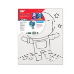 Panza de colorat cu desen pretiparit, 20 x 25 cm, in spatiu