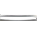 Set bare reglabile transversale argintii din aluminiu, 90-95 cm