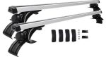 Set bare transversale, culoare negru, 116 cm