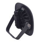 Proiector LED rotund SMD Iris, 20W=100W, 1800Lm, 6400K, lumina rece, negru - imagine 2