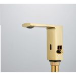 Baterie lavoar senzor VENUS STAR, smart cu mixer, DC6V auriu - imagine 2