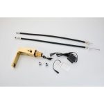 Baterie lavoar senzor VENUS STAR, smart cu mixer, DC6V auriu - imagine 4