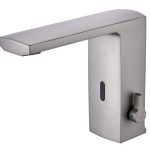 Baterie lavoar senzor VENUS STAR, smart cu mixer, DC6V gri mat