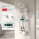 Coloana de dus VENUS STAR, cu trei functii si afisaj digital alb mat, VNS PAN1060A - imagine 4