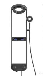 Coloana de dus VENUS STAR, cu trei functii si afisaj digital gri mat VNS PAN1060GR - imagine 3