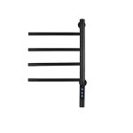 Port-prosop electric VENUS STAR, 42 x 56 cm, digital, negru mat, cu 4 brate reglabile VNS AB-F40N