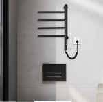 Port-prosop electric VENUS STAR, 42 x 56cm, digital, gri mat, cu 4 brate reglabile VNS AB-F40GR - imagine 3