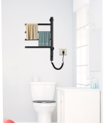 Port-prosop electric VENUS STAR, 42 x 56cm, digital, gri mat, cu 4 brate reglabile VNS AB-F40GR - imagine 4