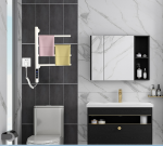 Port-prosop electric VENUS STAR 42 x 56 cm, digital, alb mat, cu 4 brate reglabile VNS AB-F40A - imagine 4