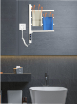 Port-prosop electric VENUS STAR 42 x 56 cm, digital, alb mat, cu 4 brate reglabile VNS AB-F40A - imagine 6