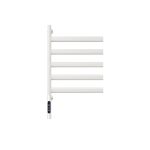 Port-prosop electric VENUS STAR, 42 x 66 cm, digital, alb mat, cu 5 brate reglabile, VNS AB-F55A