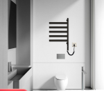 Port-prosop electric VENUS STAR, 42 x 66 cm, digital, gri mat, cu 5 brate reglabile, VNS AB-F55GR - imagine 2