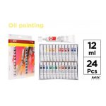 Set 24 culori in ulei Artix 12 ml - imagine 3