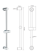 Set bara dus VENUS STAR cu furtun si para BAR202C - imagine 2