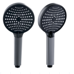 Set de dus VENUS STAR, negru, compus din para de dus superioara si dus de mana PD103N - imagine 2