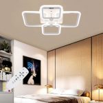 Lustra led patrate 80W cu 4 brate si 3 culori+IR 600x120mm - imagine 2