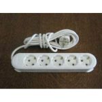Prelungitor electric ceramic 7m, 5 posturi, cu contact de protectie