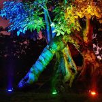 Spot LED RGB pardoseala 3W=15W, Ø80mm - imagine 2