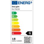 Plafoniera LED Flower fi300 18W=120W, 6500K, lumina rece - imagine 3