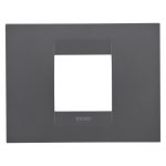 Rama ornament 2 module, Negru Mat