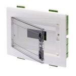 Tablou sigurante incastrat RIGIPS 12 module Gewiss cu bareta inclusa