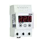 Releu protectie tensiune pe sina DIN 50A