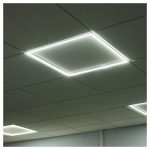 Panou Led 595X595 Tip Rama, 40W, 6400K, lumina rece