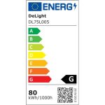 Lustra led 50W cu 3 brate, 450mm x 85mm - imagine 3