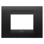 Rama ornament 3 module, Negru Mat