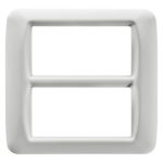 Rama ornament Gewiss, alb - 8 module