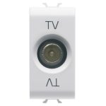 Priza TV Alb Mat 1 modul