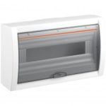 Cutie sigurante 18P, IP40, usa transparenta- montaj aplicat