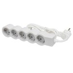 Prelungitor sandard 5X2P+T 5M ALB-GRI