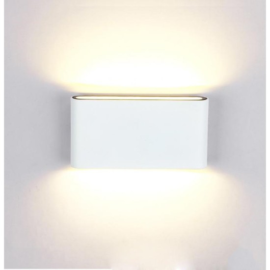 res_e077bb653a33d05a793311033dbde6de Aplica LED de exterior extra-plata Long, 24W=160W, 3000K, lumina calda, 2160Lm, IP65, alba - imagine 1