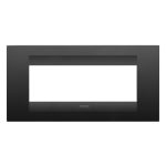 Rama ornament 6 module, Negru Mat