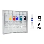 Acuarele acrilice, 6 tuburi colorate - imagine 2