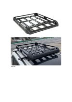 Suport de plafon negru pentru transport marfă, capacitate 100 kg, compatibil cu bare transversale