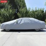 Husă Auto Aluminiu –  Anti-UV, Anti-Zgârieturi, cu Fermoar și Benzi Reflectorizante, 4.9x1.8x1.5M - imagine 5