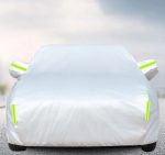 Husă Auto Aluminiu –  Anti-UV, Anti-Zgârieturi, cu Fermoar și Benzi Reflectorizante, 4.9x1.8x1.5M